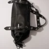 Miss M XL-tas van effen leer