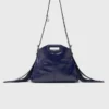 Naplak-leren Miss M Mini-tas
