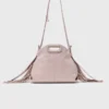 Naplak-leren Miss M Mini-tas