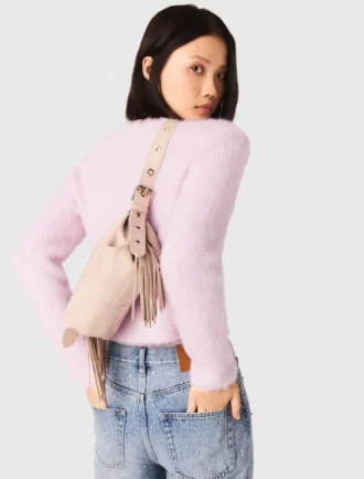 Naplak-leren Miss M Mini-tas