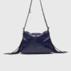 Naplak-leren Miss M Mini-tas