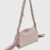 Naplak-leren Miss M Mini-tas