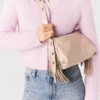 Naplak-leren Miss M Mini-tas