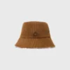 Omkeerbare corduroy bucket hat