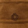 Omkeerbare corduroy bucket hat