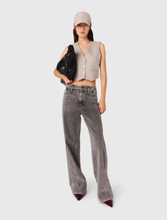 Op maat gemaakt vest met strass