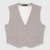 Op maat gemaakt vest met strass