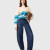 Oversized trui van wolmix