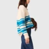 Oversized trui van wolmix