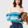 Oversized trui van wolmix