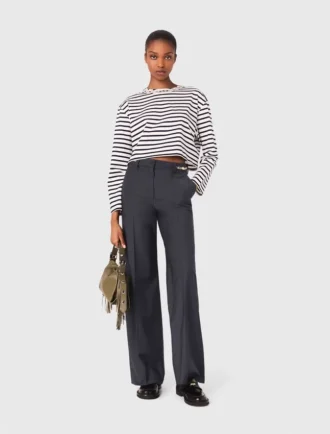 Pantalon met kettingdetail