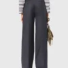 Pantalon met kettingdetail