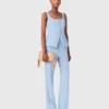Pantalon met plooien