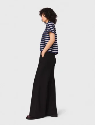 Pantalon met plooien