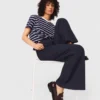 Pantalon met plooien