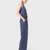 Pantalon met plooien en strass