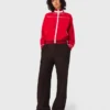Pantalon met wijde pijpen