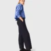 Pantalon met wijde pijpen