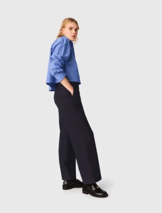Pantalon met wijde pijpen