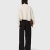 Pantalon met wijde pijpen