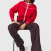 Pantalon met wijde pijpen