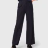 Pantalon met wijde pijpen