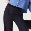 Pantalon met wijde pijpen