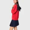 Paris New York Lettering Sweatshirt