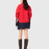 Paris New York Lettering Sweatshirt