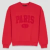Paris New York Lettering Sweatshirt