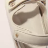 Platte leren sandalen