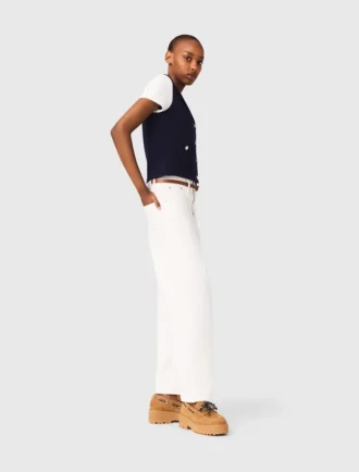 Polo-gebreid vest