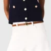 Polo-gebreid vest