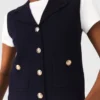 Polo-gebreid vest