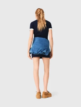 Polojurk met contrasterende bies