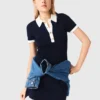 Polojurk met contrasterende bies