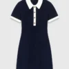 Polojurk met contrasterende bies
