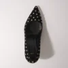 Pumps met strass en spitse neus