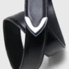 Riem van glad leer