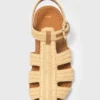 Sandalen met platte bandjes
