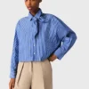 Shirt met strasssteentjes en afneembare stropdas
