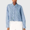 Shirt met strasssteentjes en afneembare stropdas