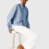 Shirt met strasssteentjes en afneembare stropdas