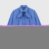 Shirt met strasssteentjes en afneembare stropdas