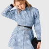 Shirtjurk met strass