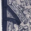 Sjaal met fruitprint