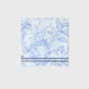 Sjaal van wolmix met bloemenprint