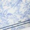Sjaal van wolmix met bloemenprint