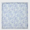 Sjaal van wolmix met bloemenprint
