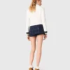 Skort met gelaagde versiering